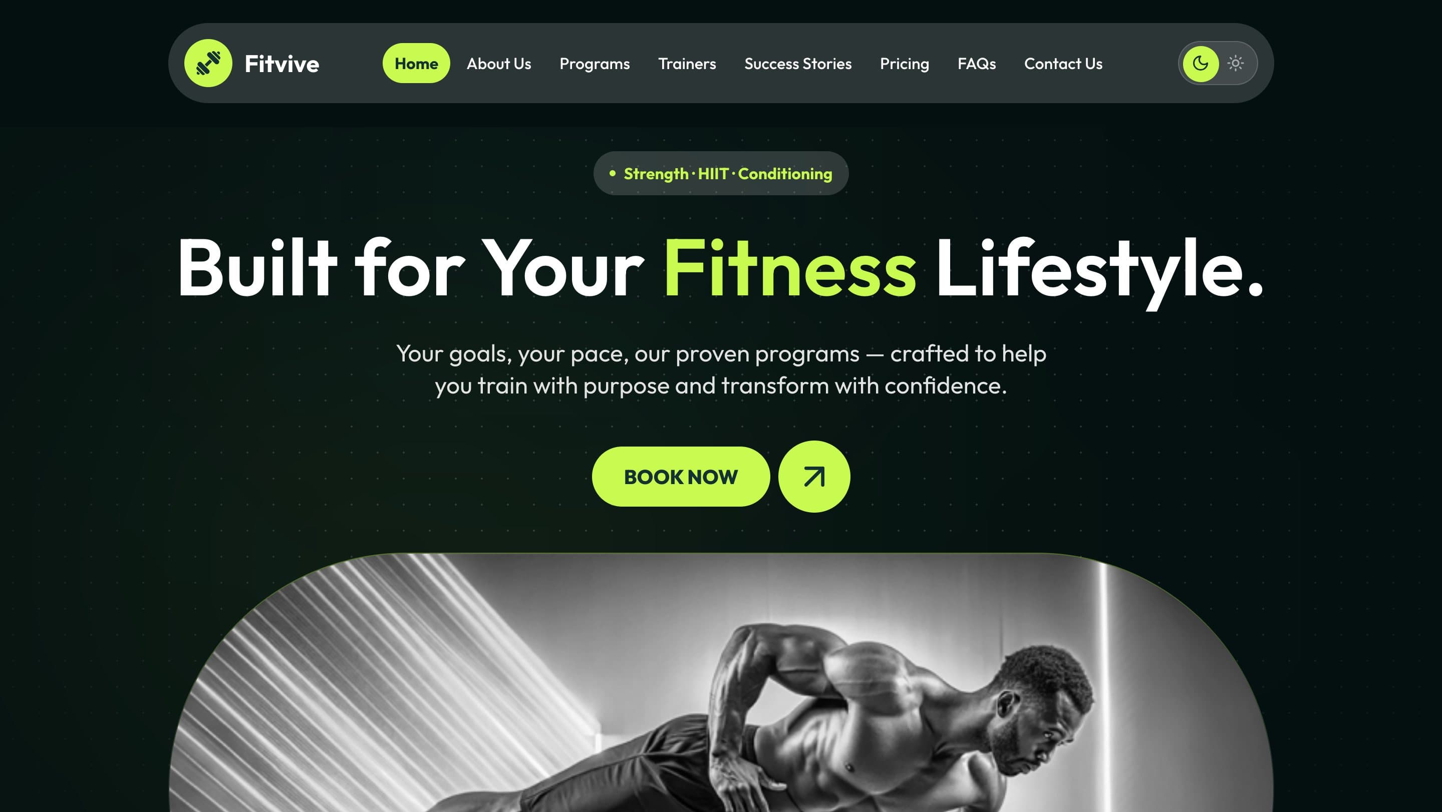 Fitvive screenshot